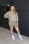 Harper | Two Piece Set (Khaki)