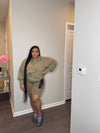 Harper | Two Piece Set (Khaki)