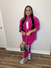 Sariah | Two Piece Set (Magenta)(PREORDER - EXPECTED SHIP DATE WEEK OF 12/12)
