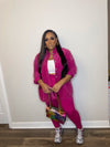 Sariah | Two Piece Set (Magenta)(PREORDER - EXPECTED SHIP DATE WEEK OF 12/12)