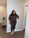 Bella | Two Piece Set (Brown)