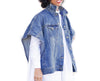 A Ladies Choice | Denim Poncho