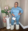 Running Errands | Two Piece Set (Blue Grey)