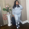Running Errands | Two Piece Set (Heather Grey)