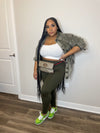 Sariah | Two Piece Set (Olive)(PREORDER - EXPECTED SHIP DATE WEEK OF 12/12)