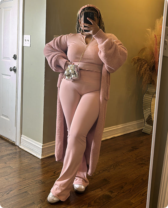 Get Me Body | Two Piece Set (Mauve Pink)