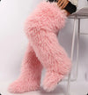 Over The Knee | Fur Boots (PREORDER)