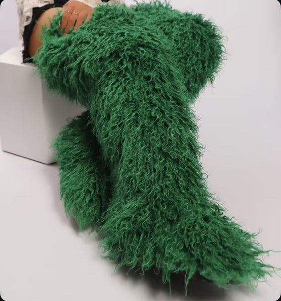 Over The Knee | Fur Boots (PREORDER)