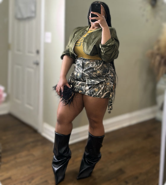 Wildlife | Cargo Skirt