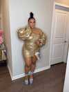 Walk Of Fame | Dress (Gold)