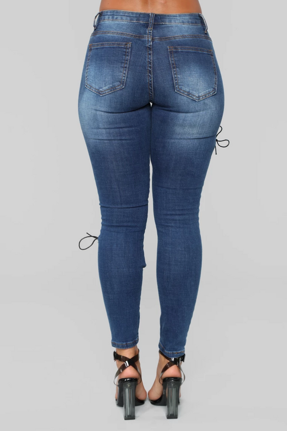 Minimum | Lace Jeans