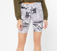  Newspaper | Biker Shorts